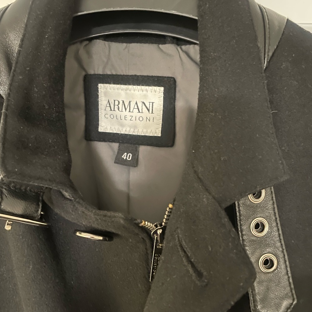 Armani Collezioni Men's Black Jacket